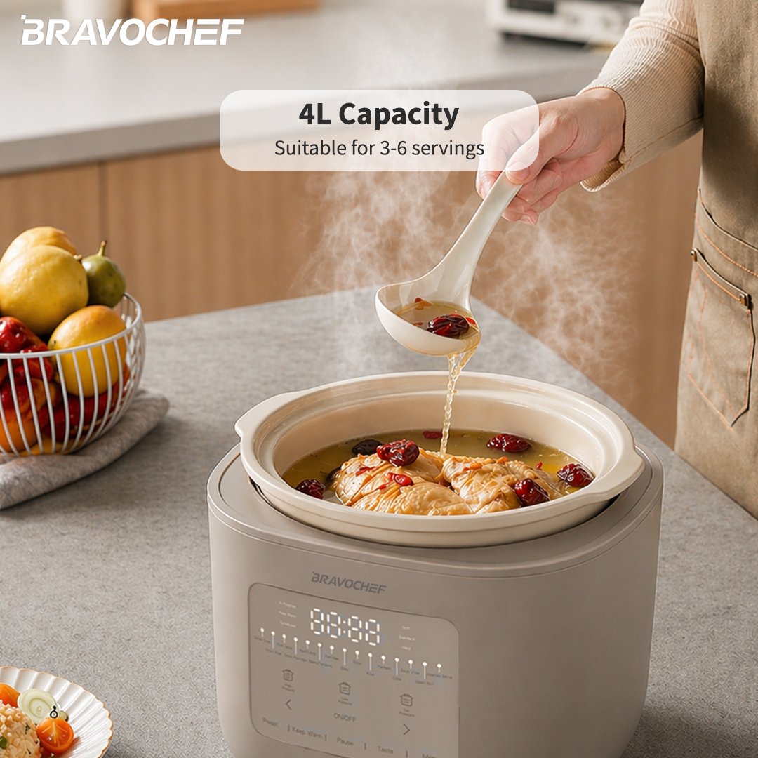 【 New Launch 】Morse Bravochef Electric Pressure Cooker i3 - Image 3