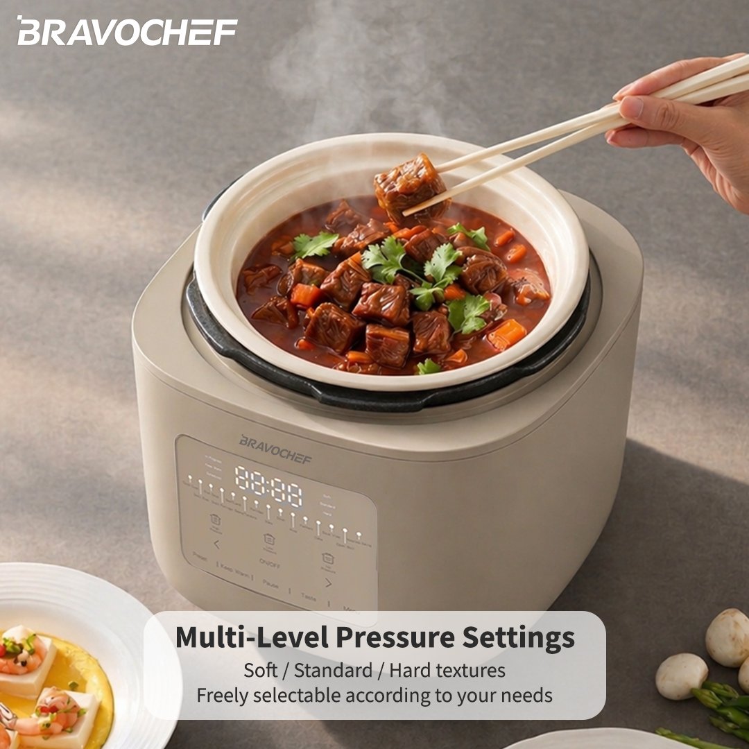 【 New Launch 】Morse Bravochef Electric Pressure Cooker i3 - Image 4