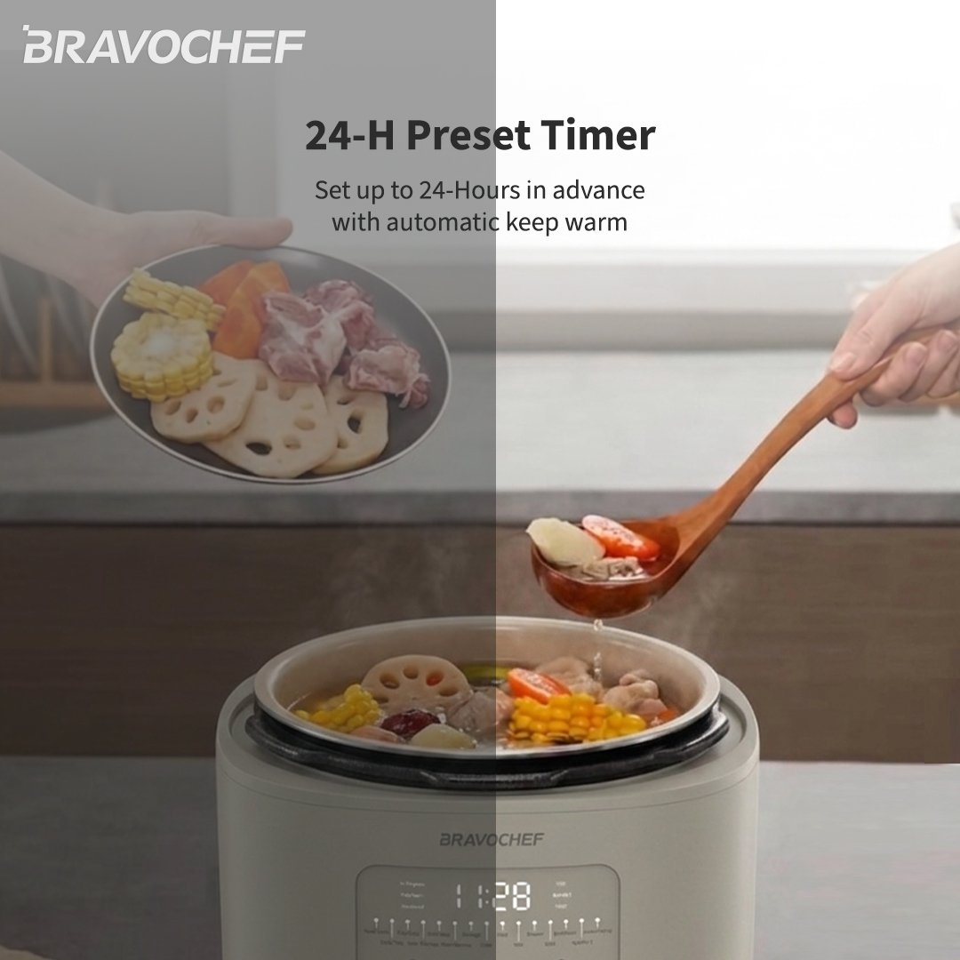 【 New Launch 】Morse Bravochef Electric Pressure Cooker i3 - Image 8