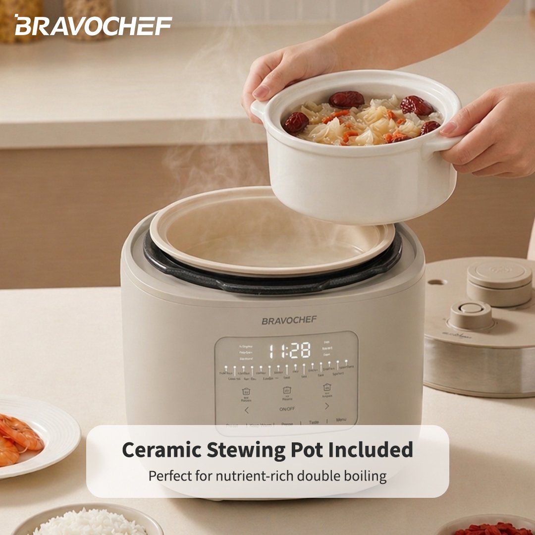 【 New Launch 】Morse Bravochef Electric Pressure Cooker i3 - Image 6