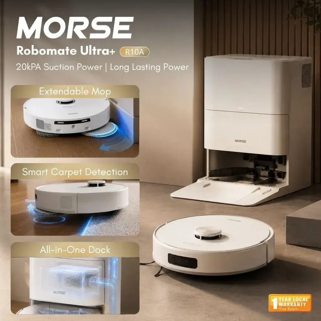 【 New Launch 】Morse Robomate Ultra+ R10A