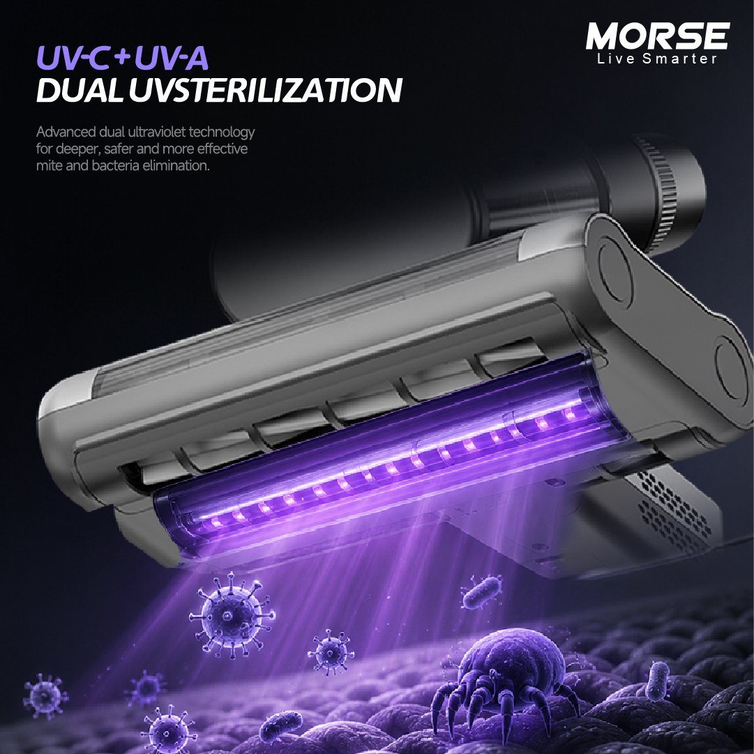 【 New Launch 】Morse UV Dustmite Vacuum G1A - Image 4