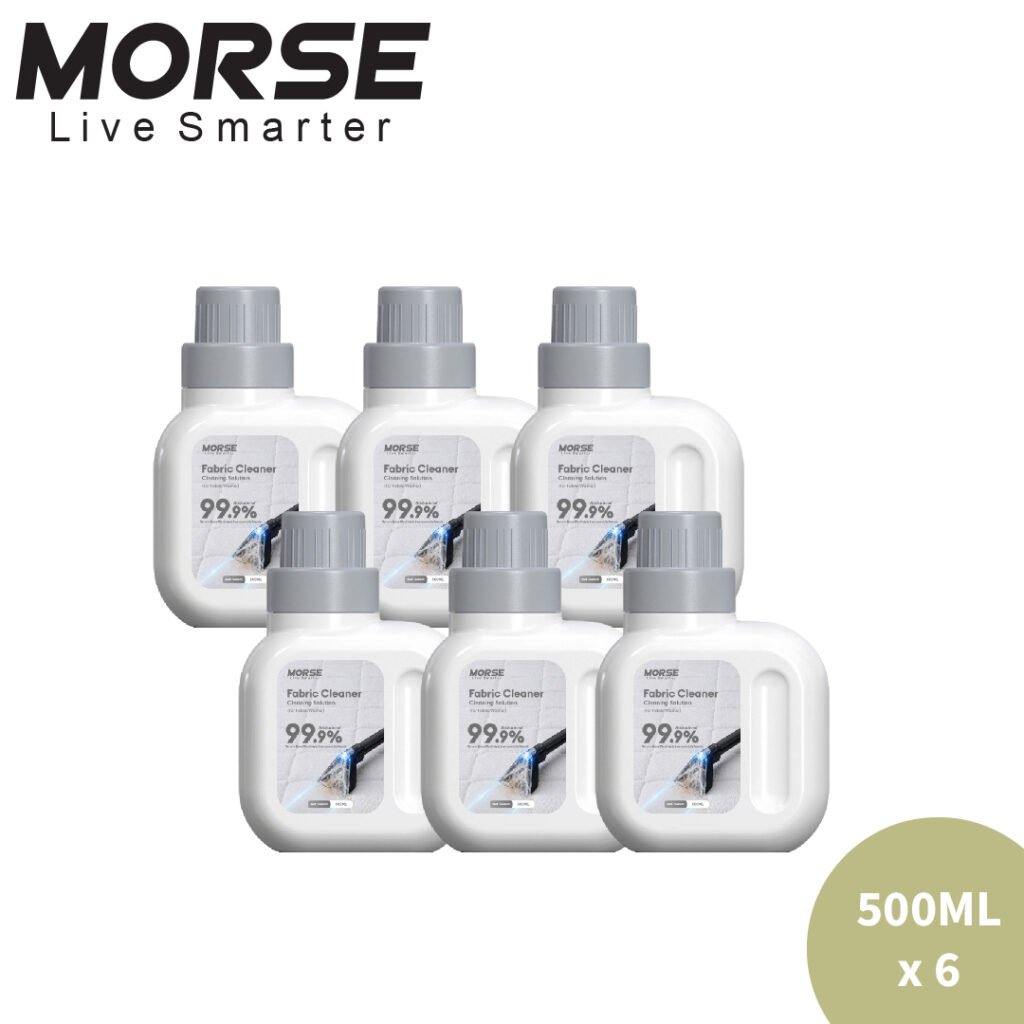 【 Exclusively for Fabric Use 】Morse Fabric Cleaning Solution Bundle Set (500ML x 6)