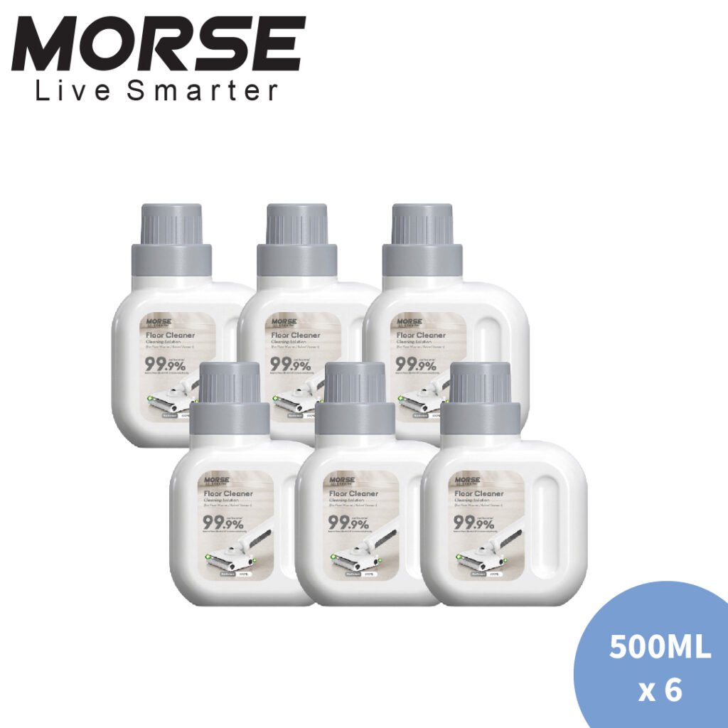 【 Formulated Exclusively for Floors 】Morse Floor Cleaning Solution Bundle Set (500ML x 6)