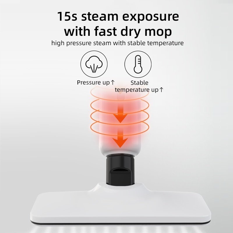 【 Discontinued 】Morse Intelligent Steam Mop - Image 4