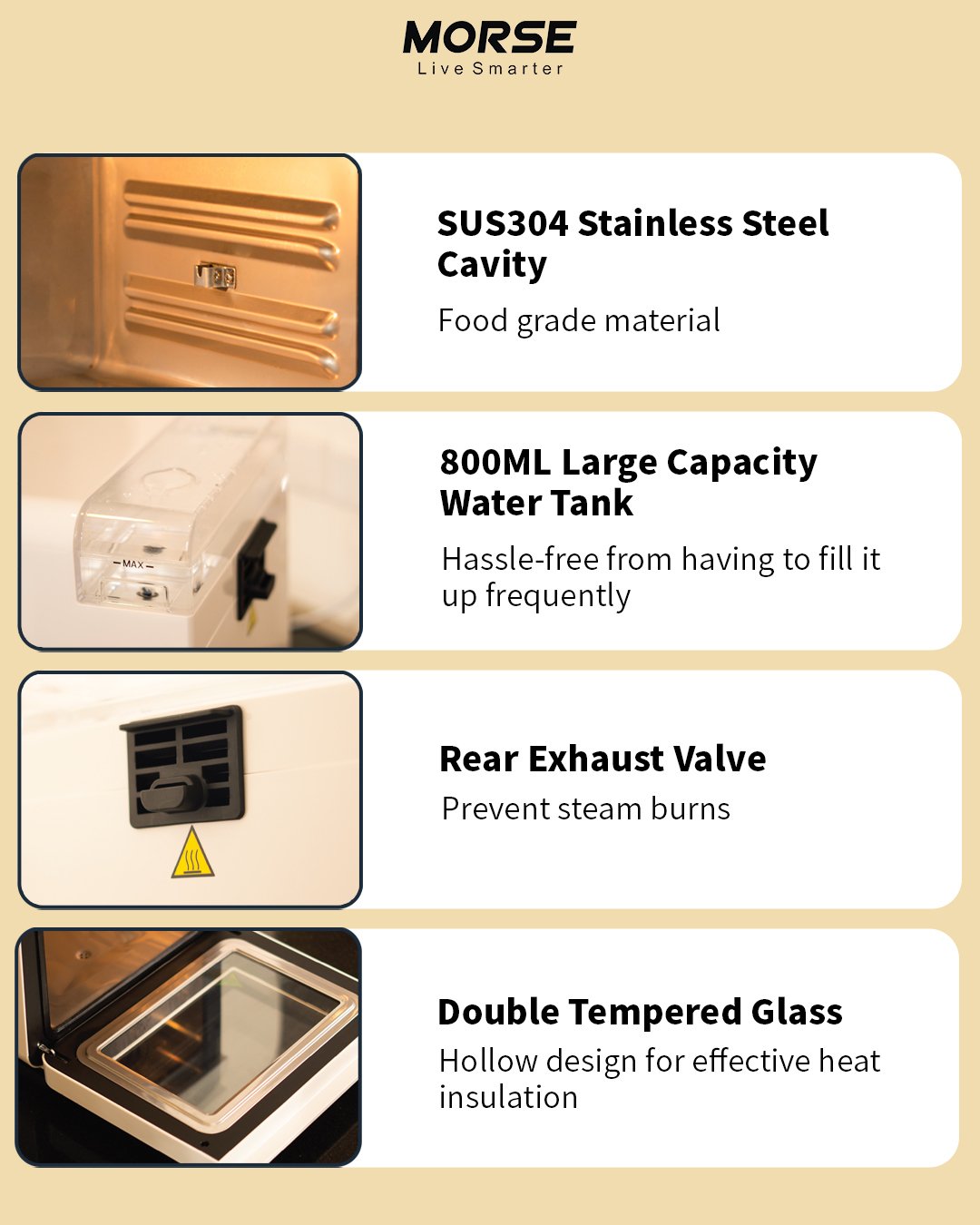 Morse Bravochef Steam Oven i7 (15L) - Image 9