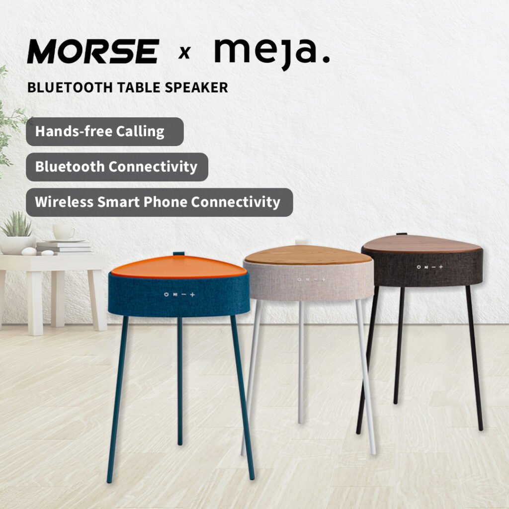 「Morse x meja」 Bluetooth Table Speaker