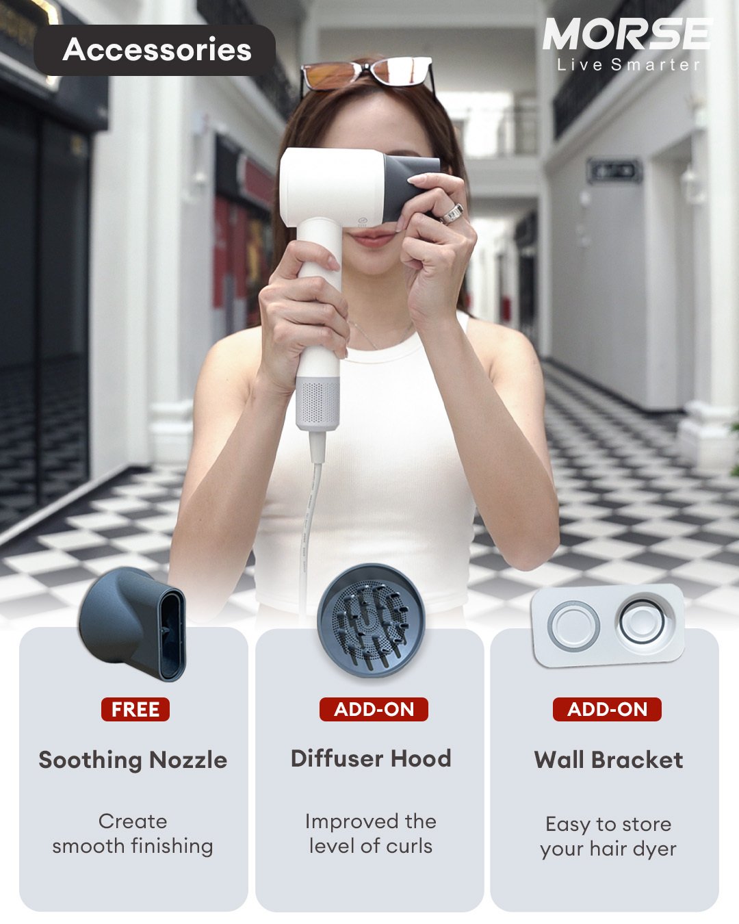 Morse Hairluxe V1 Hair Dryer - Image 7