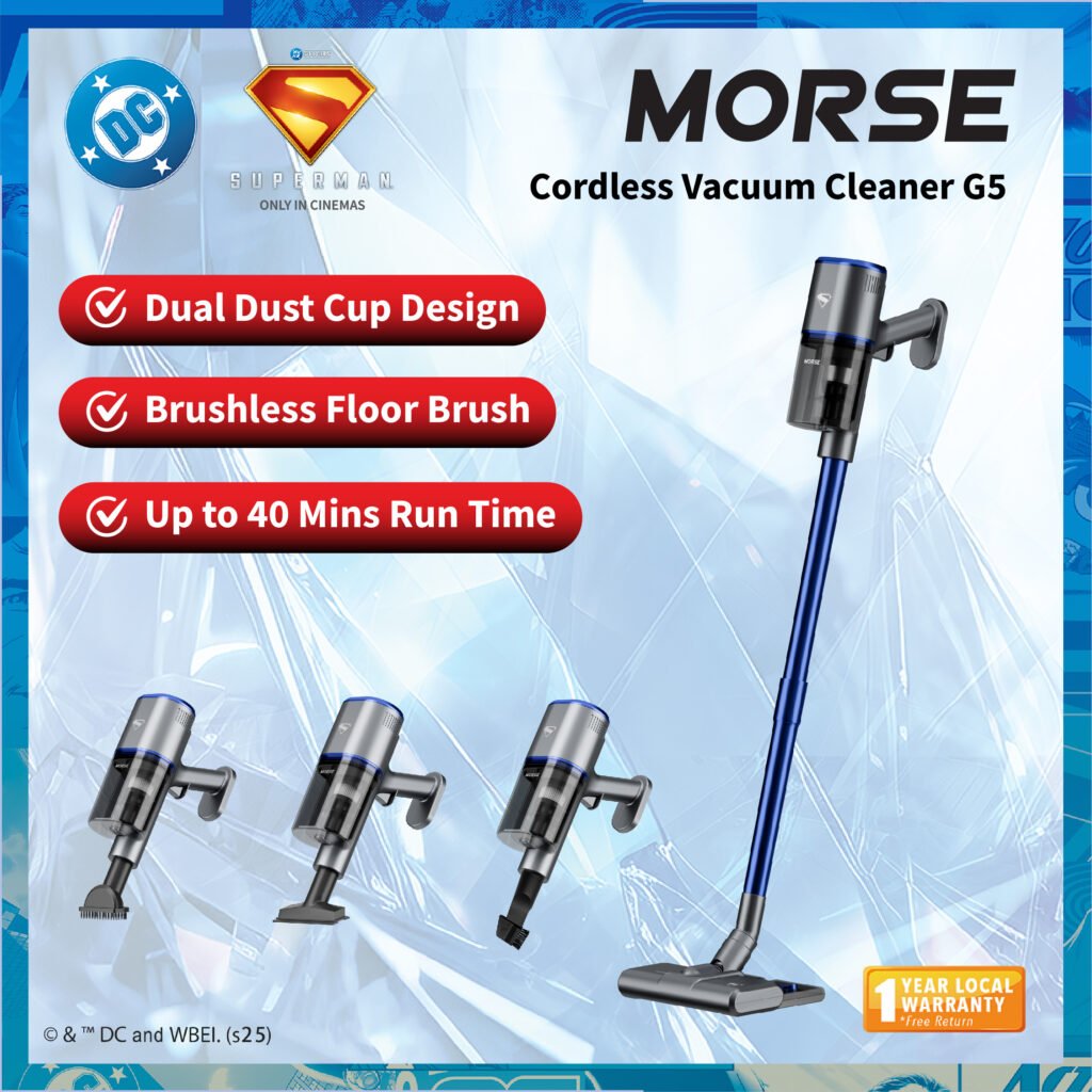 【Limited Edition】Morse Herovac Vacuum Cleaner G5