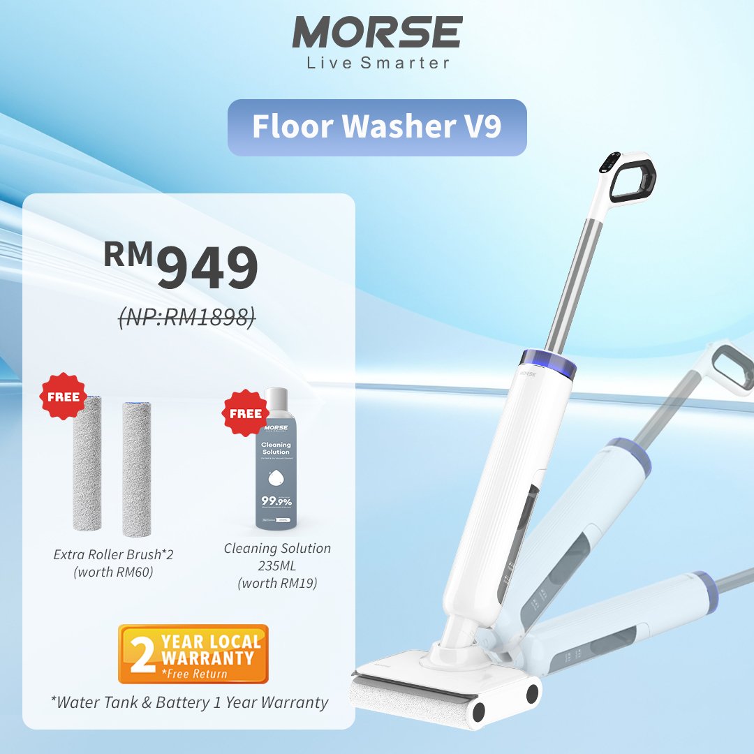 【Pre-order 】Morse Floor Washer V9 - Image 2