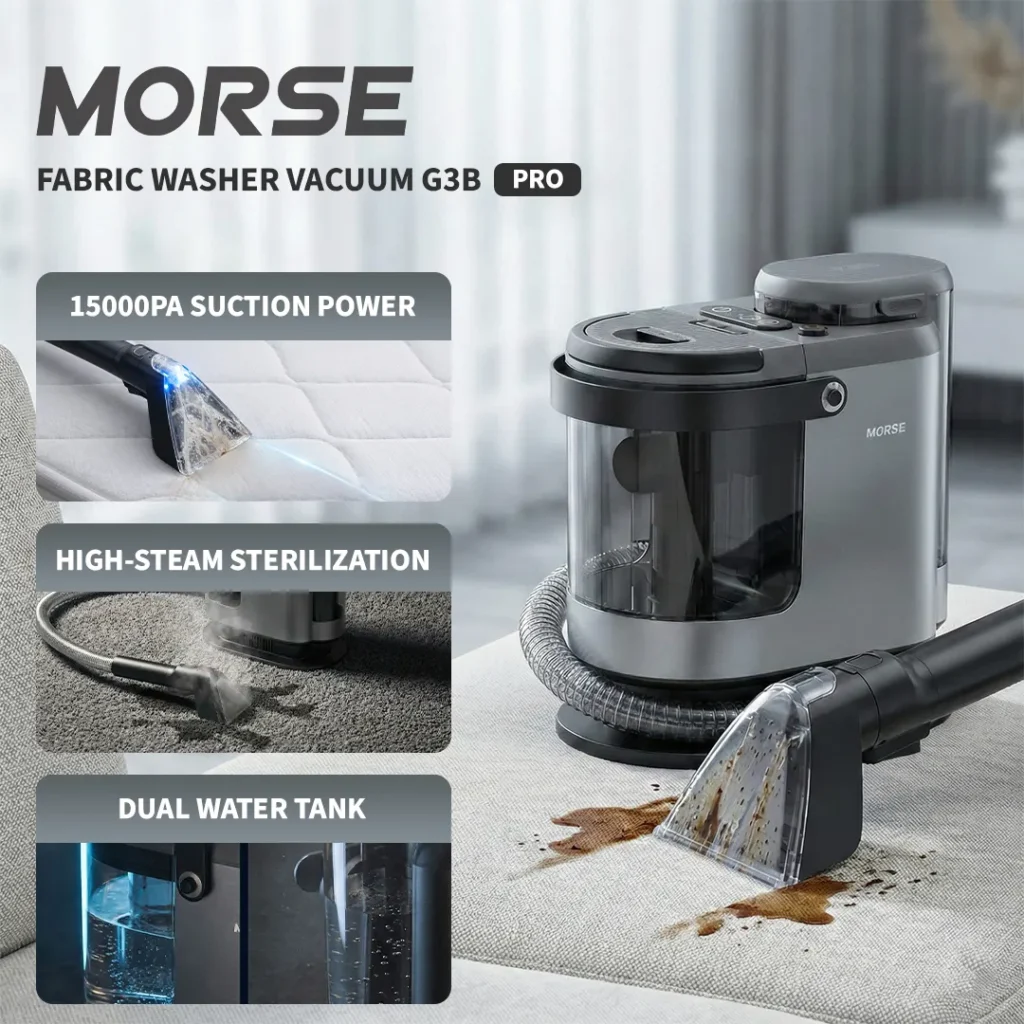 Morse Fabric Washer Vacuum G3B