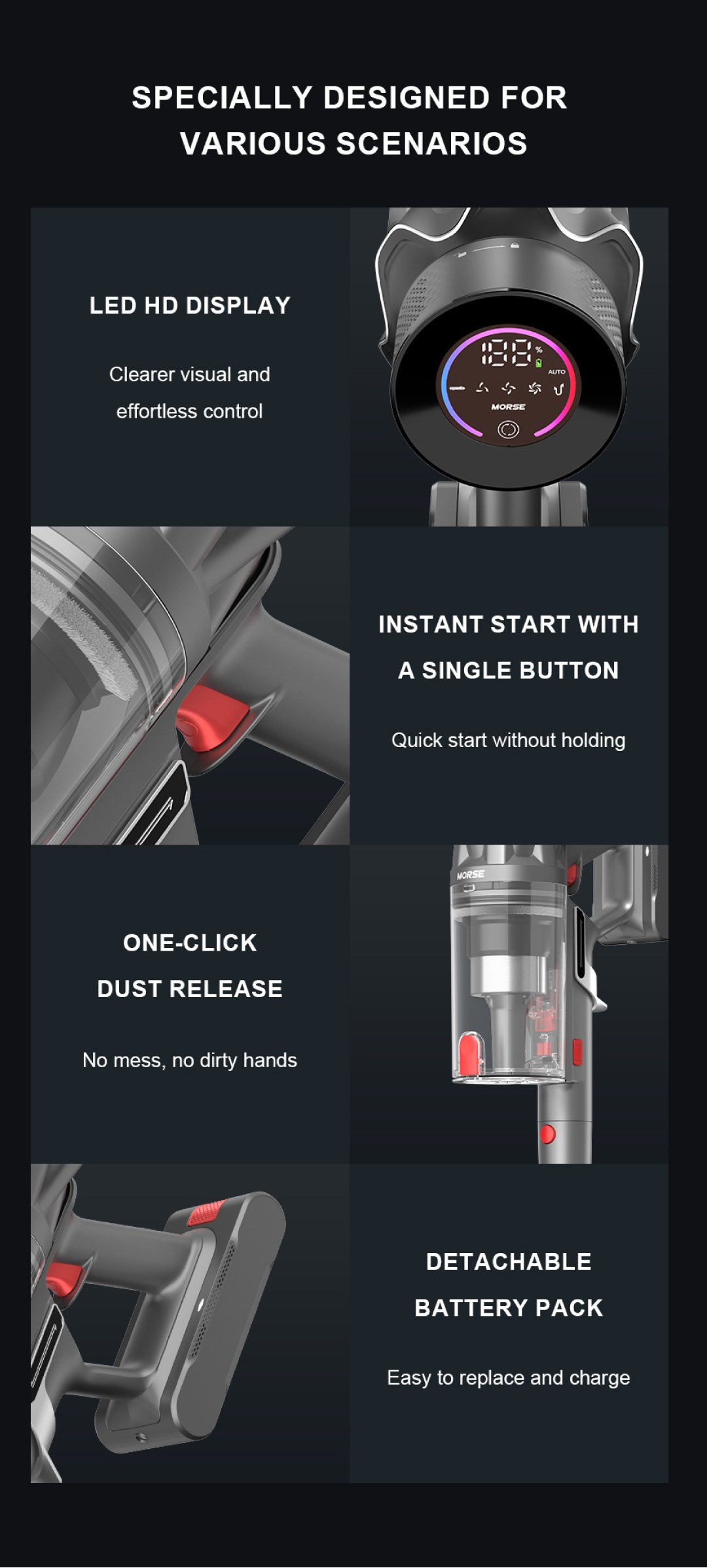 Morse Cordless Vacuum G10A - Image 12