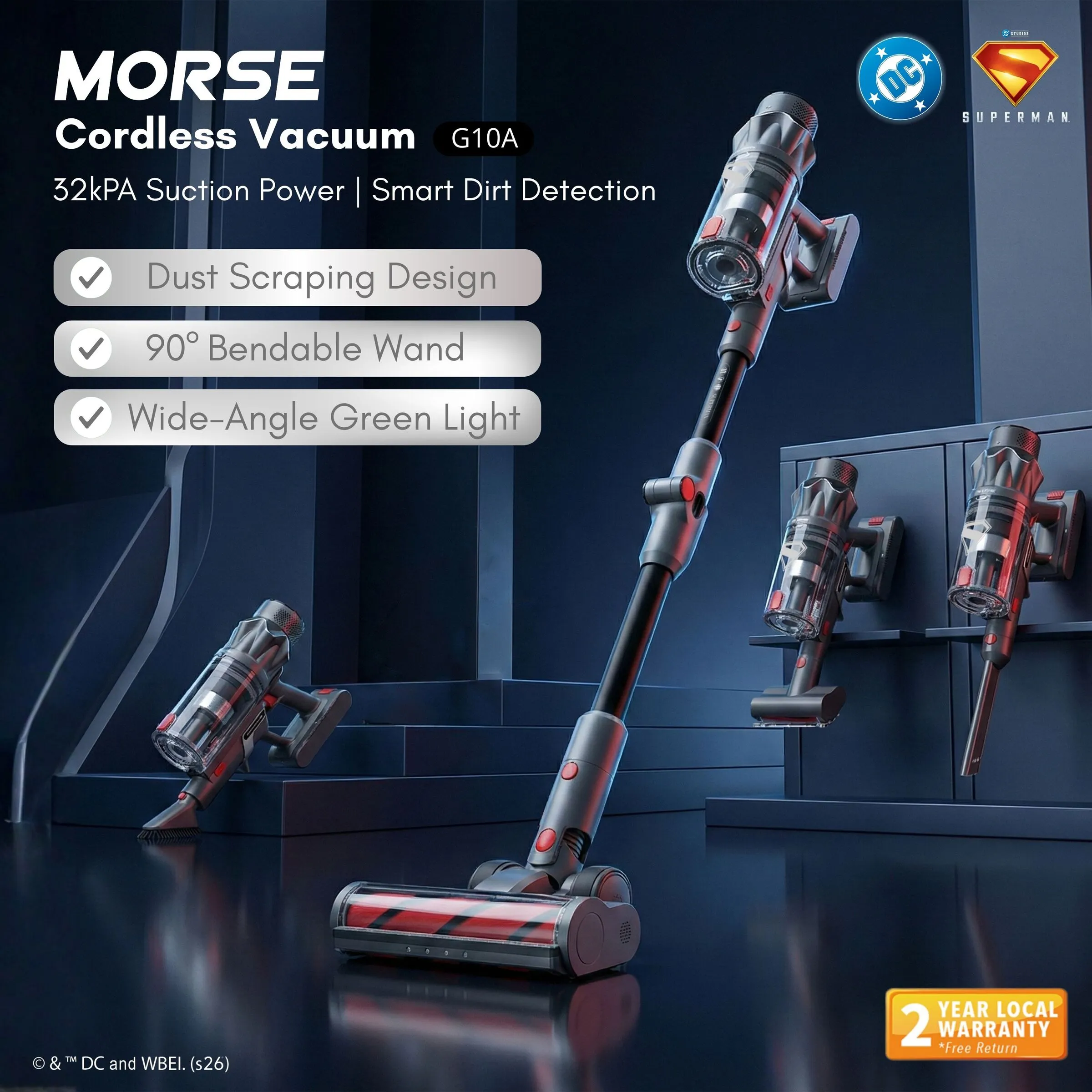 Morse Cordless Vacuum G10A - Image 2