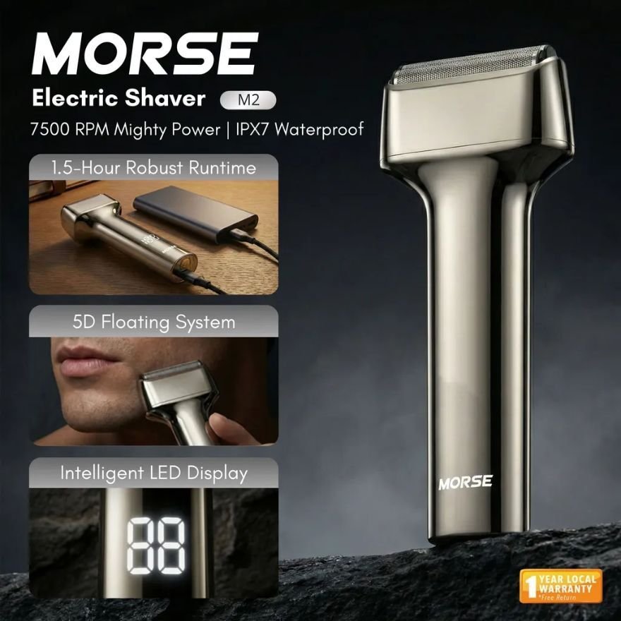 【New Launch 】Morse Electric Shaver M2